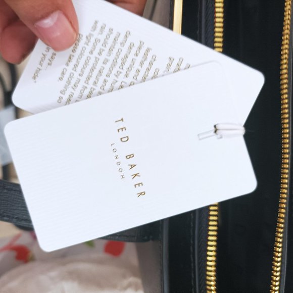 Authentic Ted Baker Medium Tote Bag Black - Picture 10 of 16